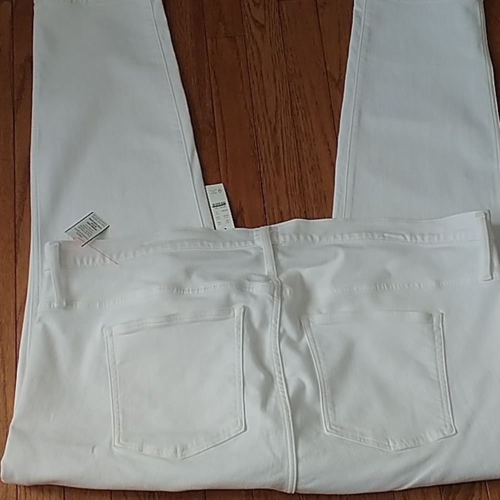 J Crew White Vintage Straight Leg Jeans Plus size 24 - Picture 5 of 9